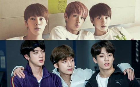 BTS, V, Jungkook, Jin