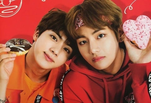 BTS, V, Jin