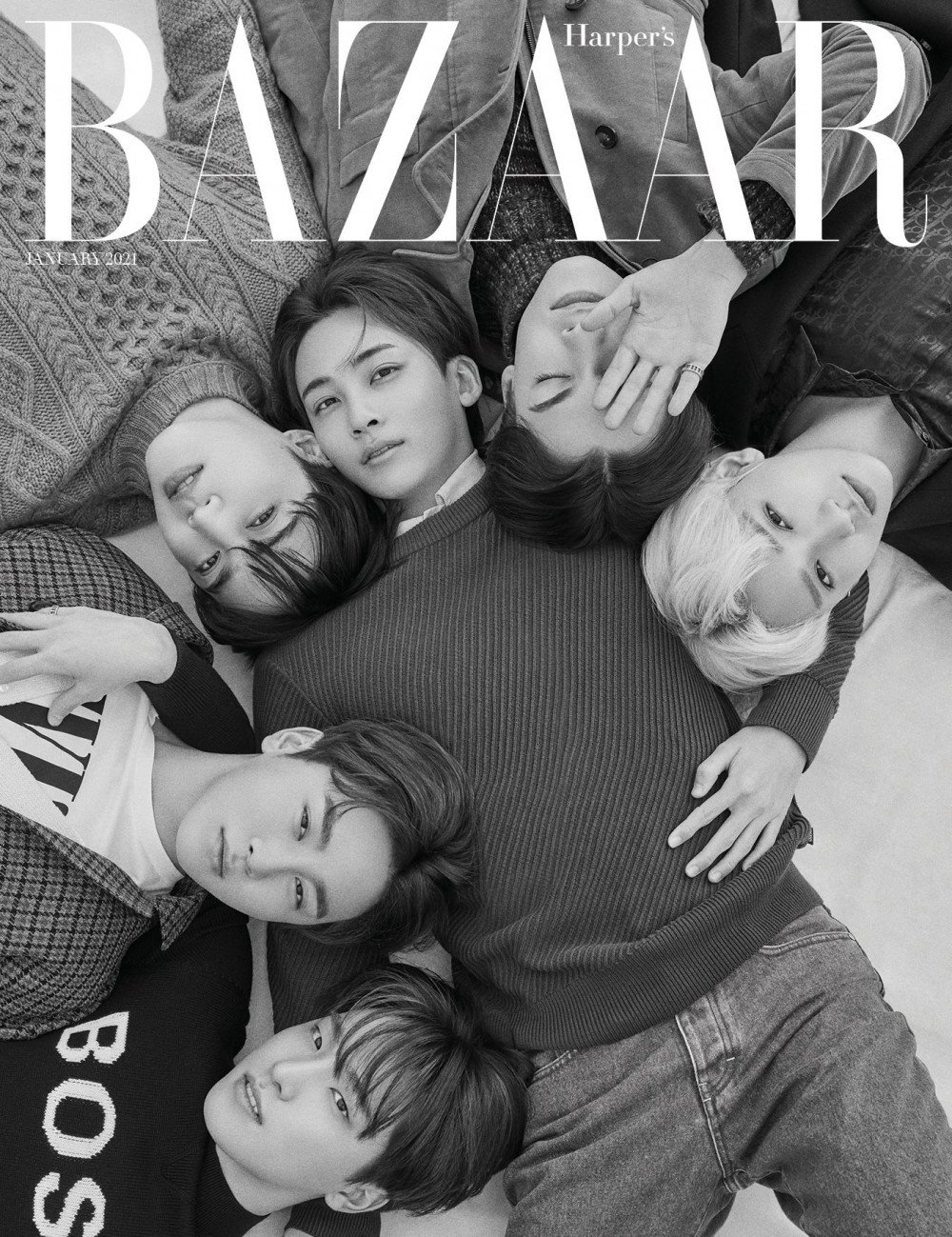 Seventeen на обложке январского выпуска журнала Harper's Bazaar