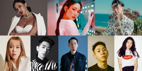 GRAY, Jay Park, Lee Young Ji, LOCO, (Jessica H.o.) Jessi, The Quiett, Jamie (Park Ji Min)