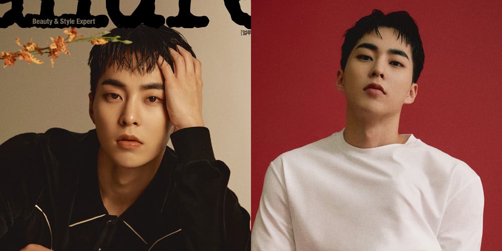 Сюмин (EXO) демонстрирует свою фигуру в фотосессии для выпуска "Allure Korea"