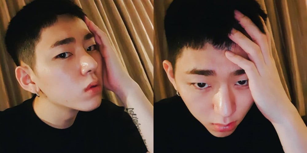 Zico Greets Fans For The First Time Since Beginning His Mandatory Service Allkpop