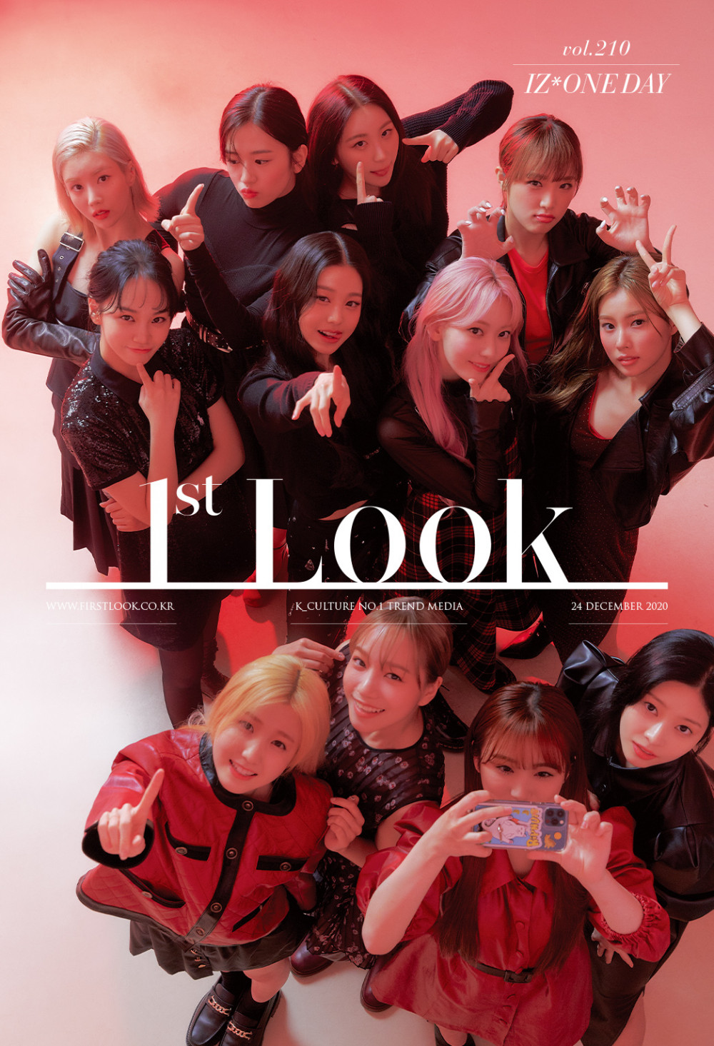 Журнал «1’st Look» объединился с организаторами МАМА 2020 для выпуска специальных изданий с BoA, BTS и IZ*ONE