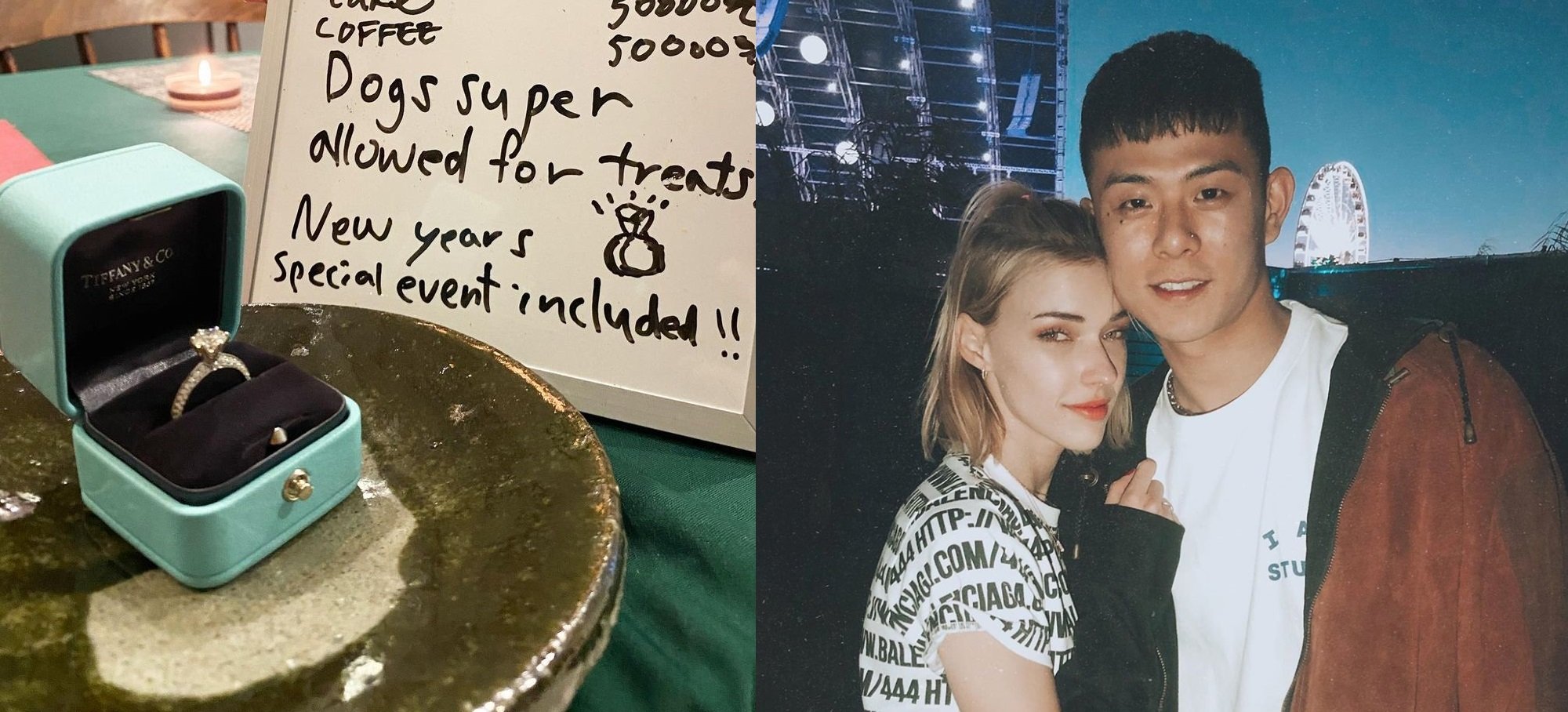 Stefanie Michova S Luxurious Engagement Ring Attracts Attention After Beenzino S Official Proposal Allkpop