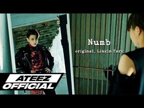 ATEEZ's Hongjoong Turns into rockstar on his Linkin Park's Numb cover | allkpop