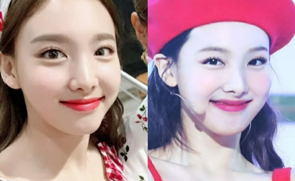 bombe pubertet gift TWICE fans debate which eyebrow style suits Nayeon better | allkpop