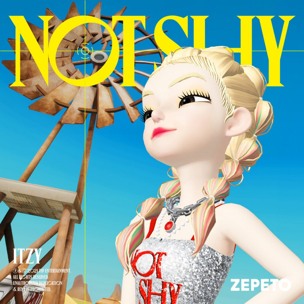 ITZY и ZEPETO представили тизеры англоязычной версии «Not Shy»