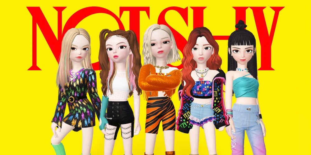 ITZY и ZEPETO представили тизеры англоязычной версии «Not Shy»