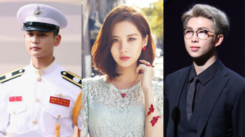 BTS, RM (Rap Monster), EXO, Doh Kyung Soo (D.O.), Girls
