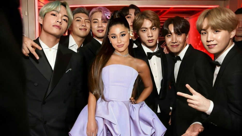 BTS e Ariana lançarão parceria em breve? (FOTO: Reprodução)