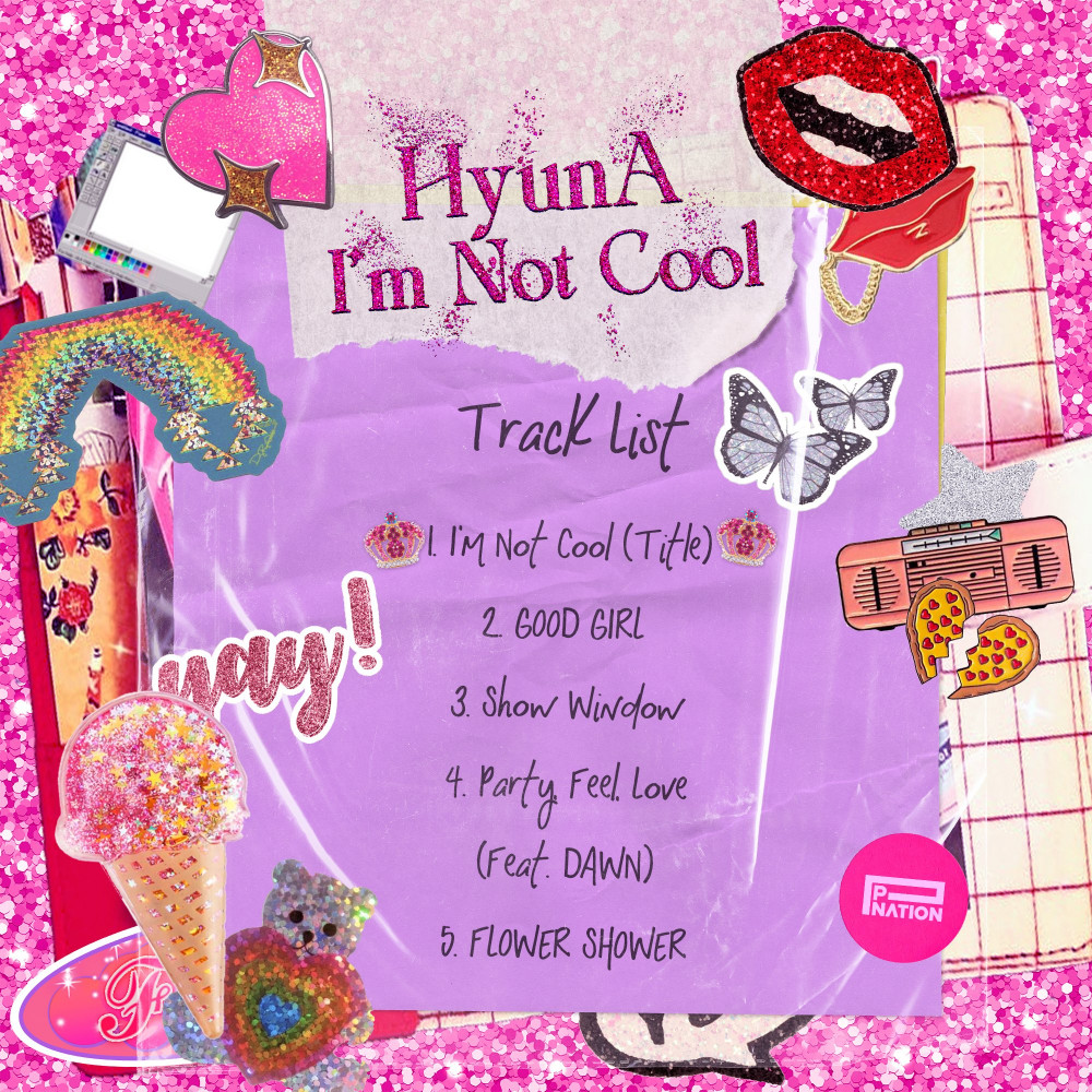 ХёнА анонсировала трек-лист нового мини-альбома «I'm Not Cool»