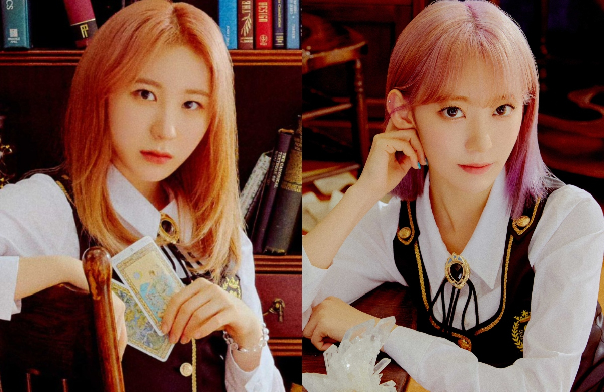 IZ*ONE unveils &lsquo;D-D-DANCE&rsquo; concept photos featuring members Sakura and