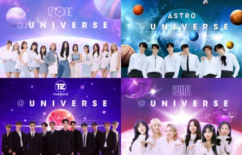 AB6IX, ASTRO, ATEEZ, CIX, Cosmic Girls, (G)I-DLE, IZ*ONE, MONSTA X, The Boyz, Park Ji Hoon, Kang Daniel