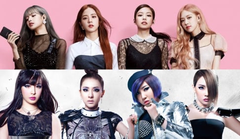 BLACKPINK, 2NE1, Minzy