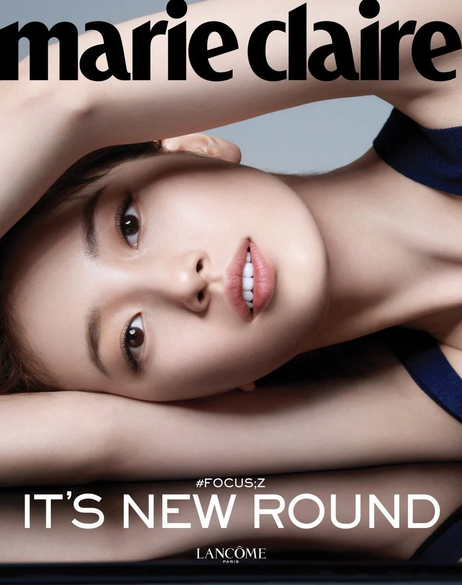 Сюзи в фотосессии для Marie Claire и Lancôme