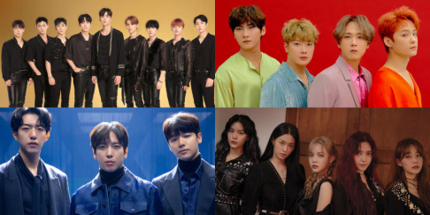 AOA, Cherry Bullet, CNBLUE, F.T. Island, P1Harmony, SF9