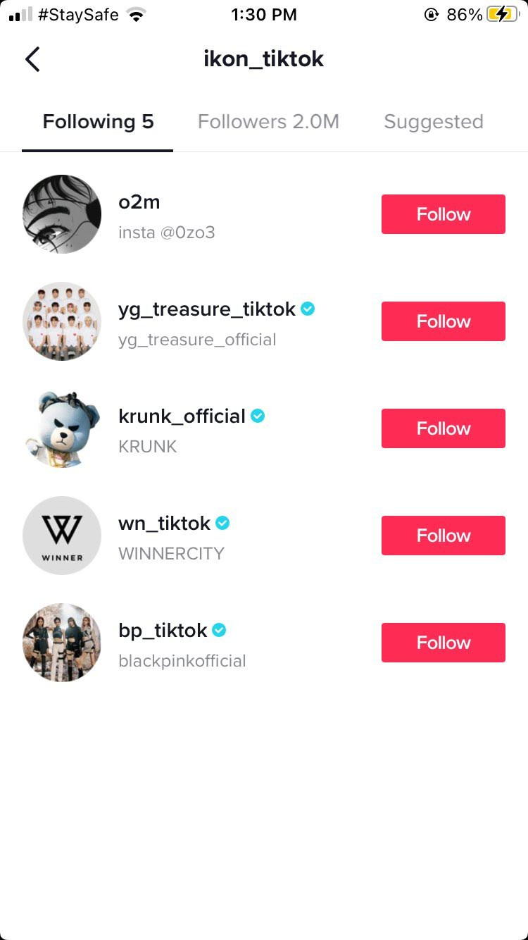 Официальный аккаунт iKON в TikTok был взломан