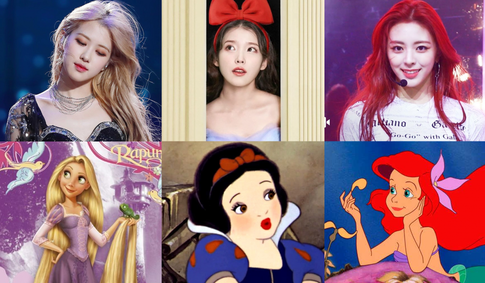 7 девушек-айдолов в образе принцесс Диснея