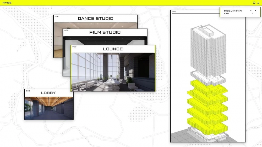 Нетизены обсуждают новое здание HYBE Corporation (ранее Big Hit)