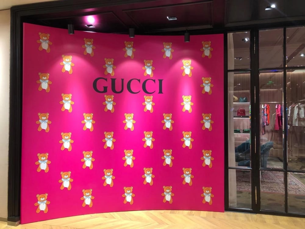 Gucci pop-up store