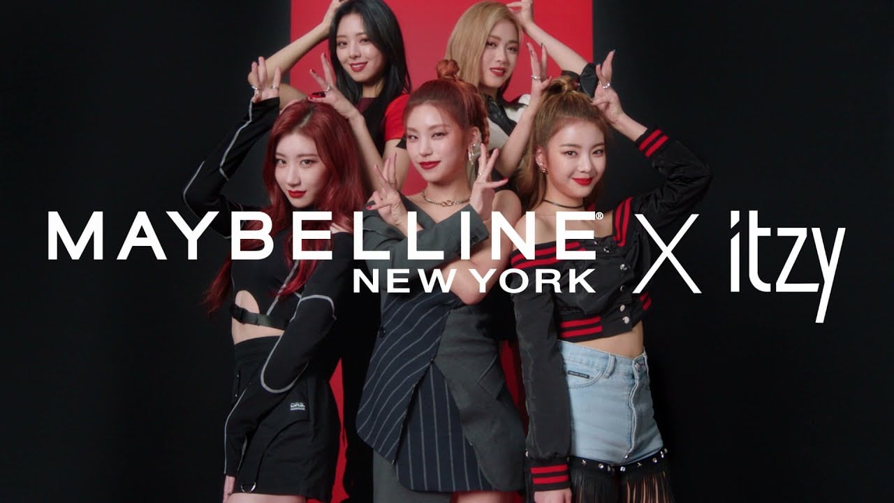 ITZY become 1st Korean idols to act as global brand models for 'Maybelline New York' | allkpop