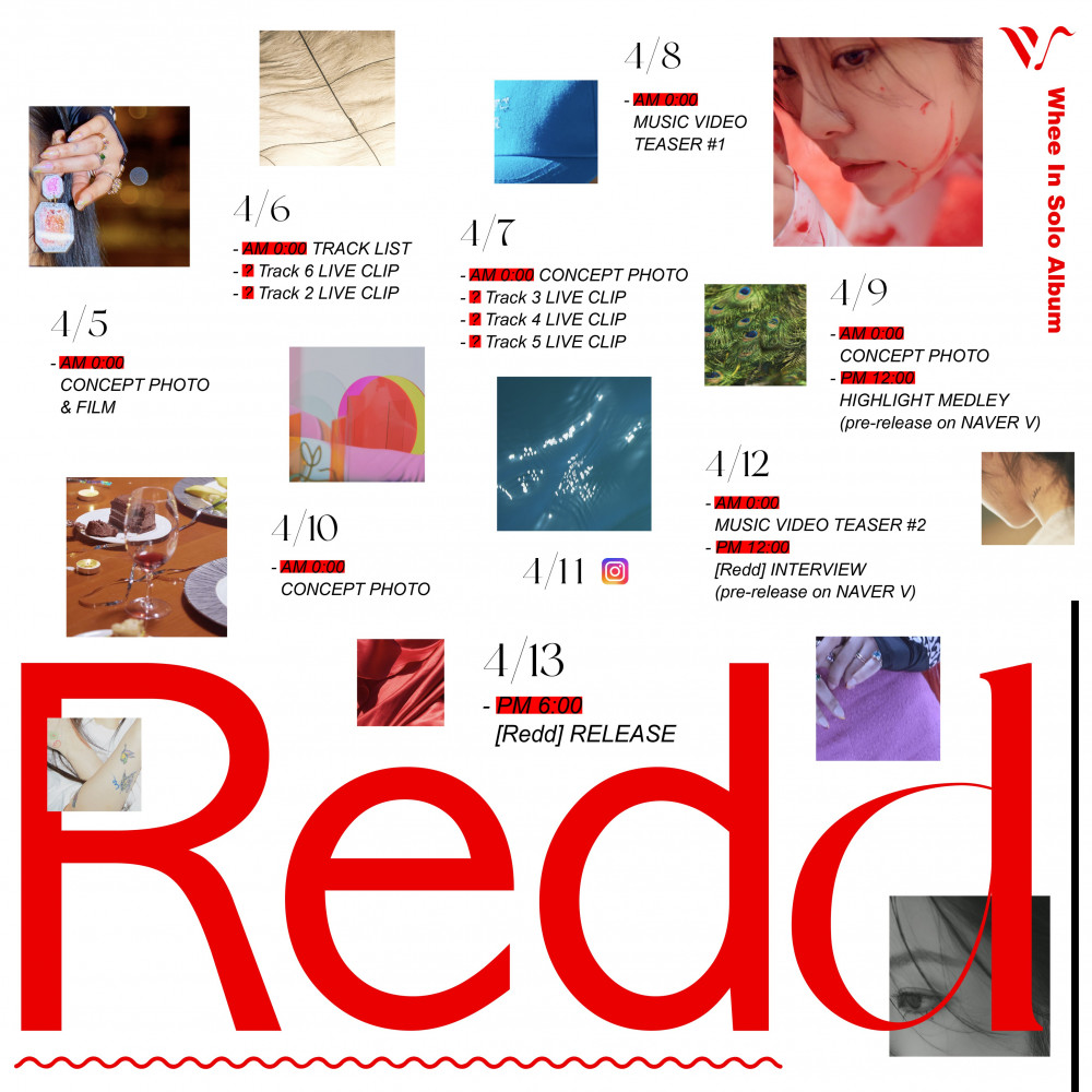 [Камбэк] Хвиин альбом "Redd": музыкальный клип "Water Color"