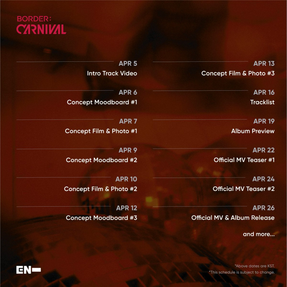 [Камбэк] ENHYPEN альбом "BORDER: CARNIVAL": музыкальный клип "Drunk-Dazed" | YESASIA