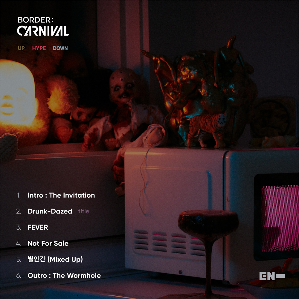 [Камбэк] ENHYPEN альбом "BORDER: CARNIVAL": музыкальный клип "Drunk-Dazed" | YESASIA