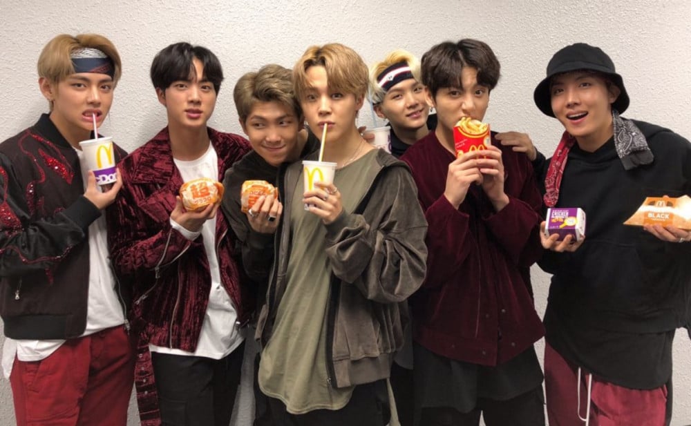 Bts mcdonald Here's what