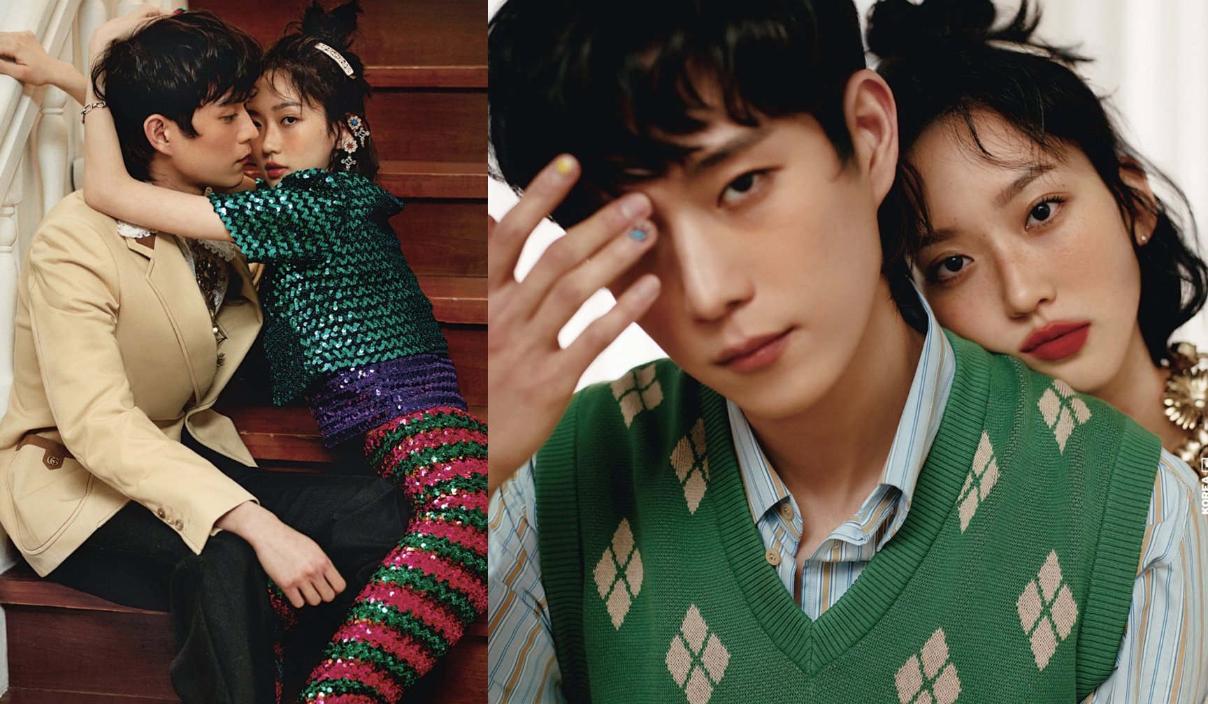 W Korea Magazine Releases More Intimate Photos Of The Penthouse Twins Lee Young Dae And Han Ji Hyun Allkpop