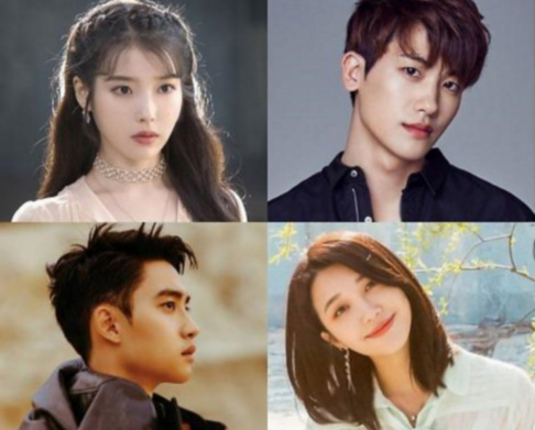 Eunji, Sungjae, Doh Kyung Soo (D.O.), Krystal, IU, Im Si Wan (Siwan), Hyungsik
