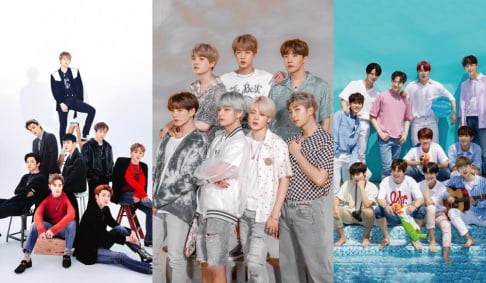 BTS, EXO, Wanna One