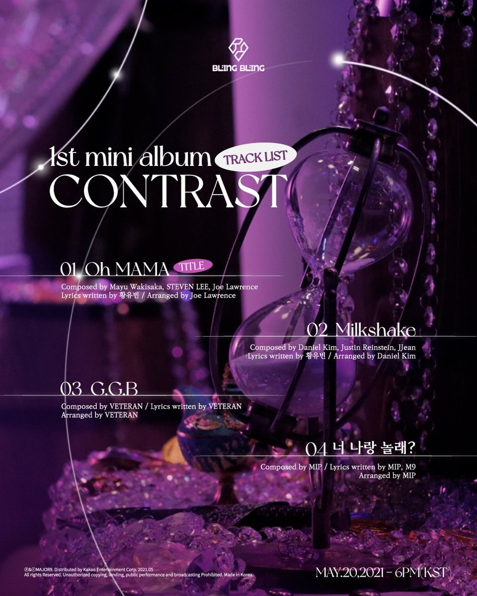 [Камбэк] Bling Bling альбом "Contrast": музыкальный клип "Oh MAMA"