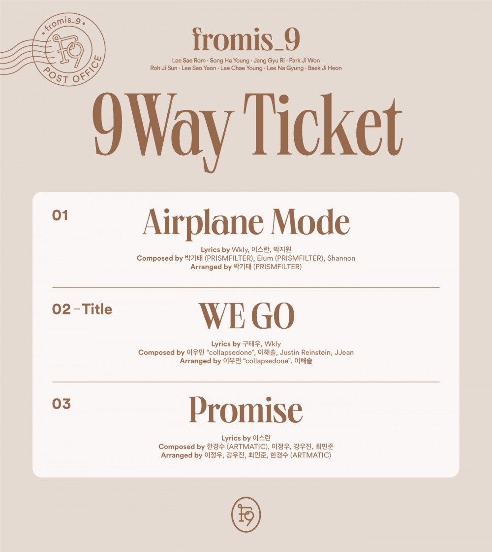 [Камбэк] fromis_9 альбом "9 Way Ticket": музыкальный клип "We Go"