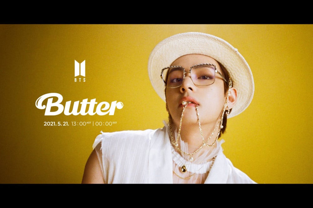Концептуальное фото Ви из BTS для «Butter» ставит рекорд и становится горячей темой среди знаменитостей по всему миру