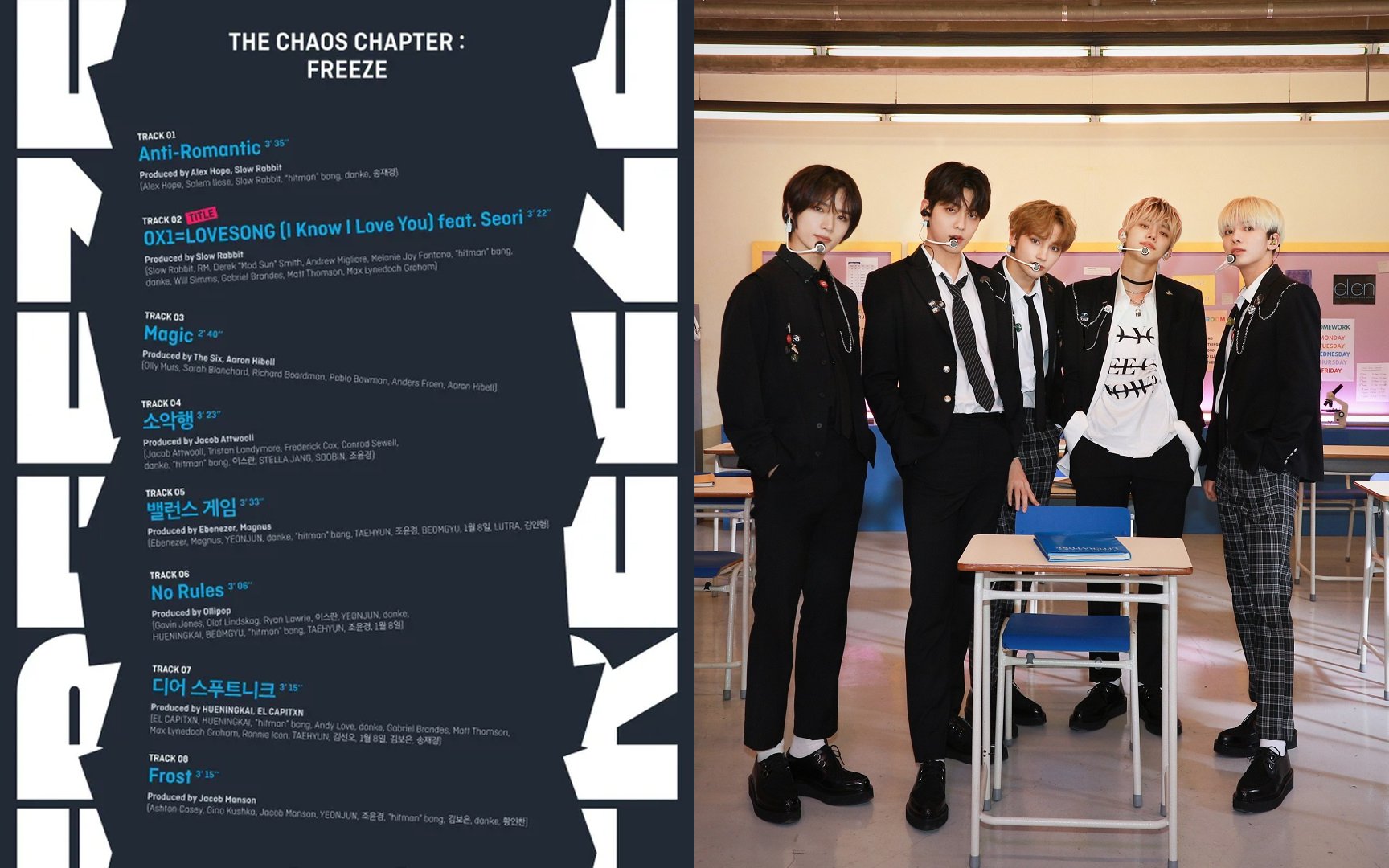 TXT drops the tracklist and album cover for their second full