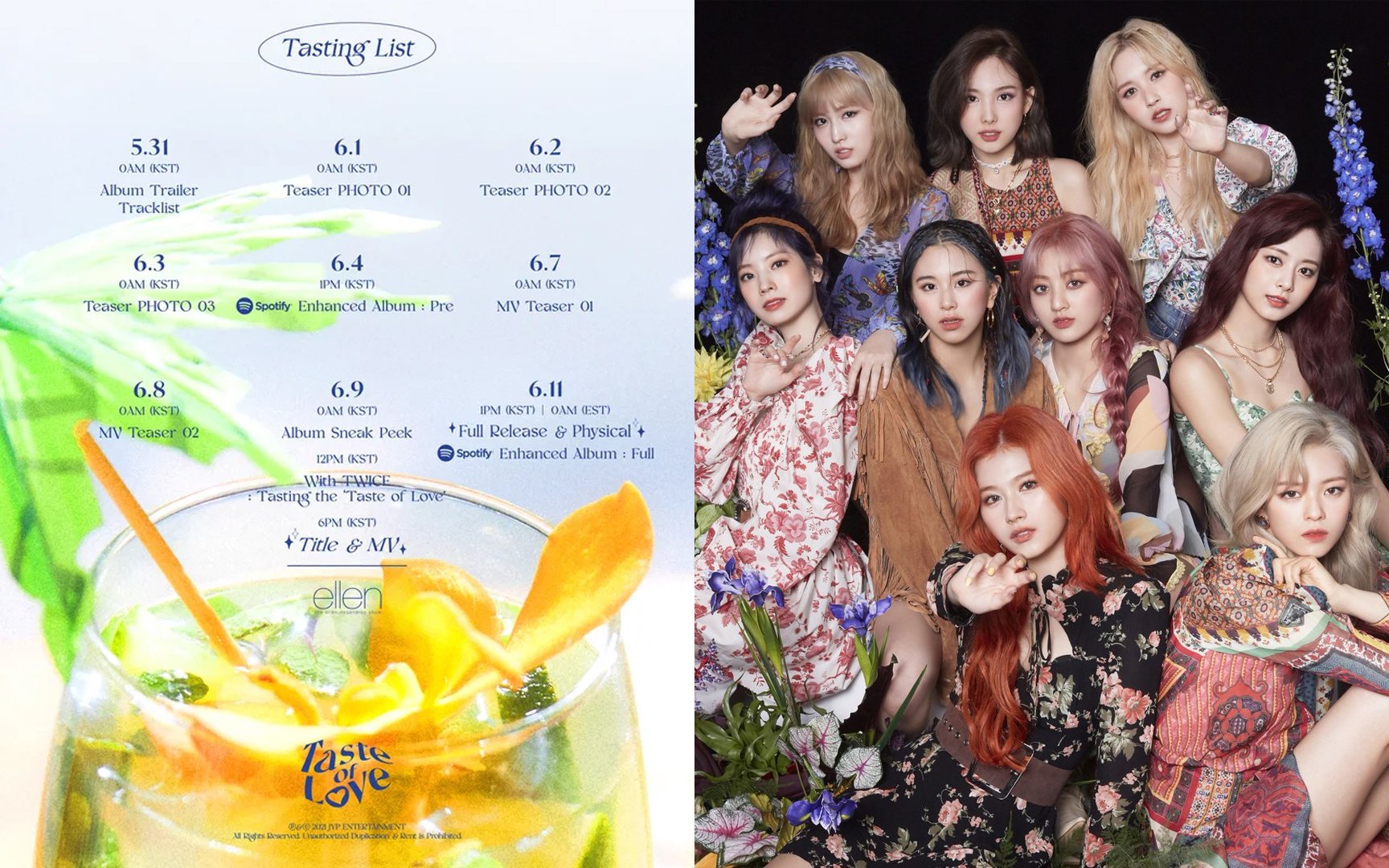 Twice Get Ready To Enjoy Summer Through The Tasting List Of Their Comeback Schedule Allkpop Twice Get Ready To Enjoy Summer Through The Tasting List Of Their Comeback Schedule Allkpop