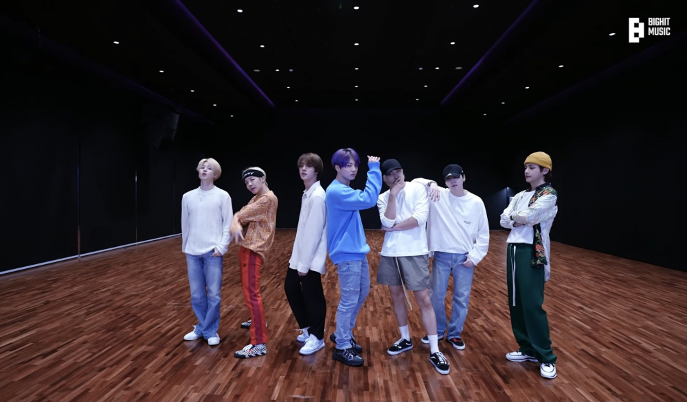 The evolution of BTS's practice room - from a small room to a beautiful
