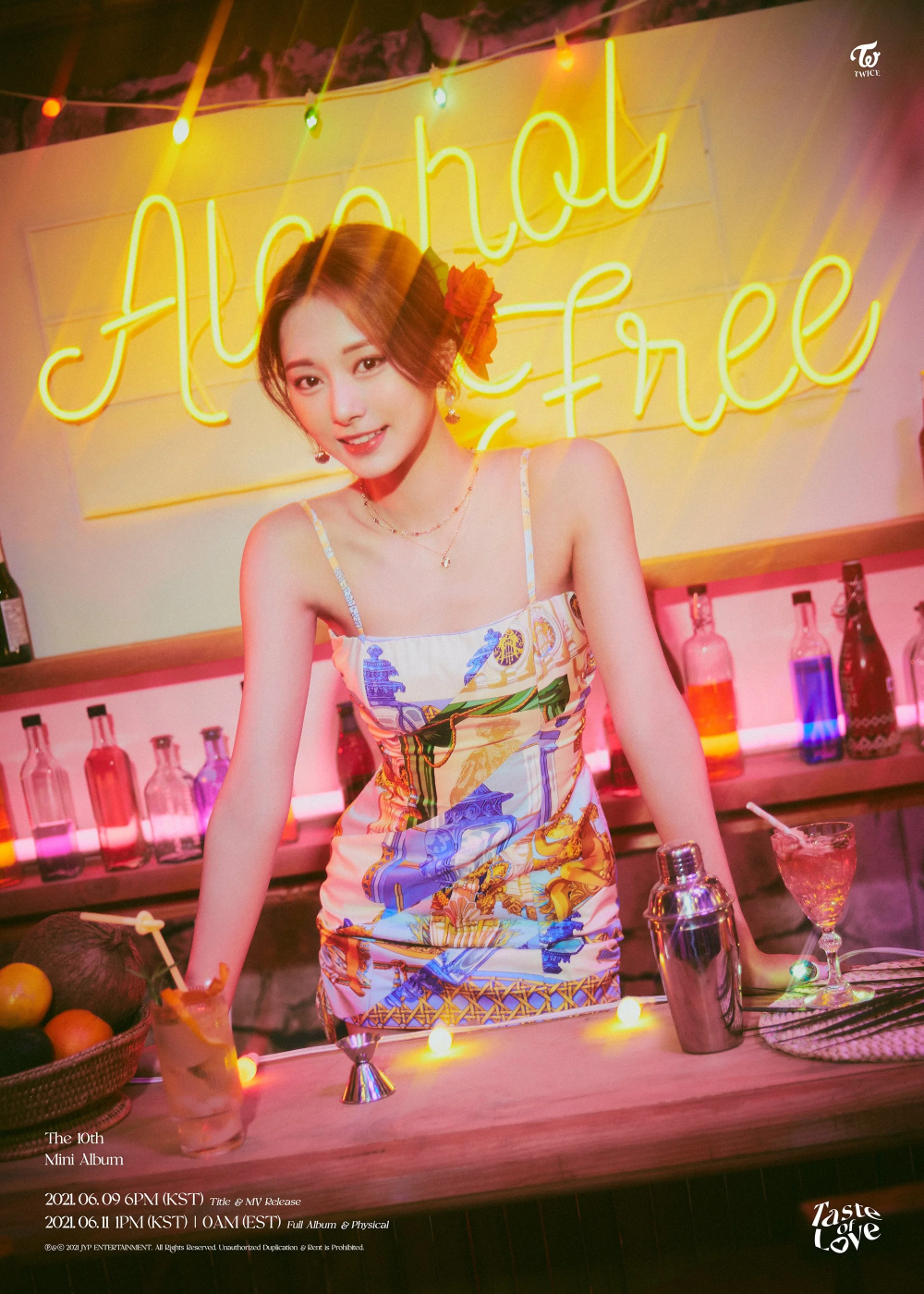 Twice Members Enjoy A Summer Night Party In The Third Tasting Fallen Ver Teaser Photos For Taste Of Love Allkpop