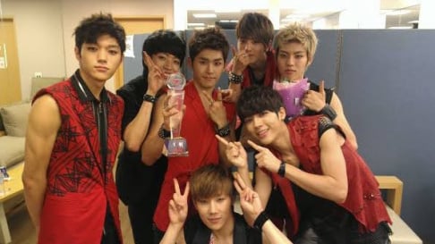 INFINITE, INFINITE H, Sunggyu, Kim Myung Soo (L), Dongwoo, Woohyun, Sungjong, Sungyeol, INFINITE F