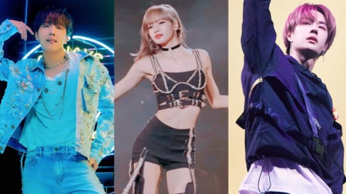 Lisa, Jimin, J-Hope, Kai, TEN, Seulgi, Taemin, Momo, UNIQ