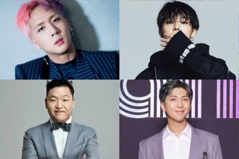 Big Bang, G-Dragon, Zico, BTS, RM (Rap Monster), Psy, VIXX, Ravi
