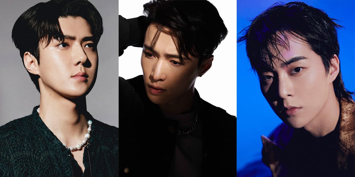 EXO's Sehun & Xiumin spotted promoting upcoming auditions for Lay's