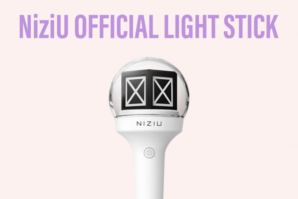 NiziU unveil design of their first official lightstick | allkpop