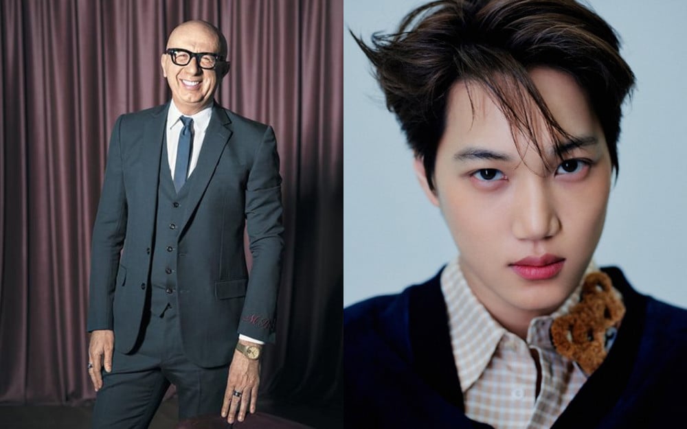 Marco Bizzarri, the president and CEO of Gucci, talks about his fondness of  EXO's Kai