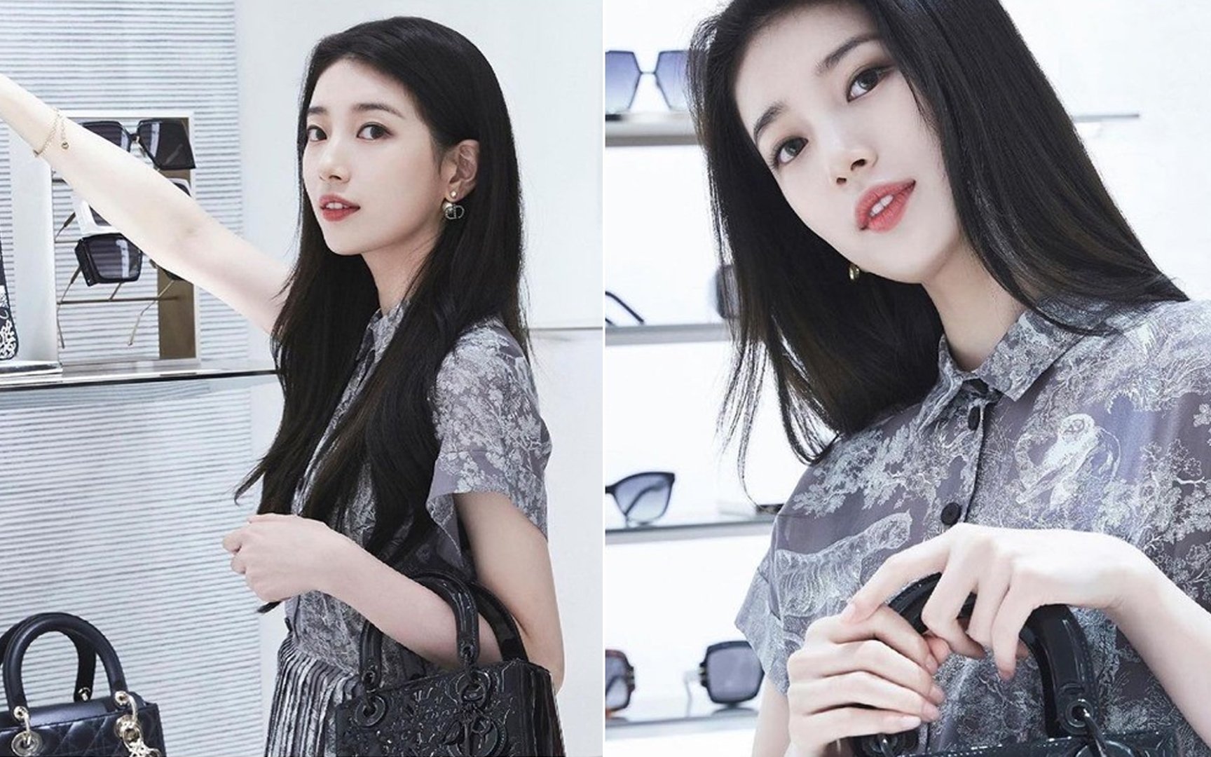 Suzy draws attention for her beauty with her lustrous natural black hair  and porcelain skin | allkpop