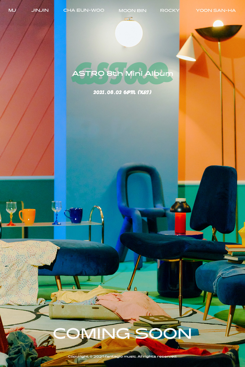 [Камбэк] ASTRO мини-альбом "SWITCH ON": MV "After Midnight"