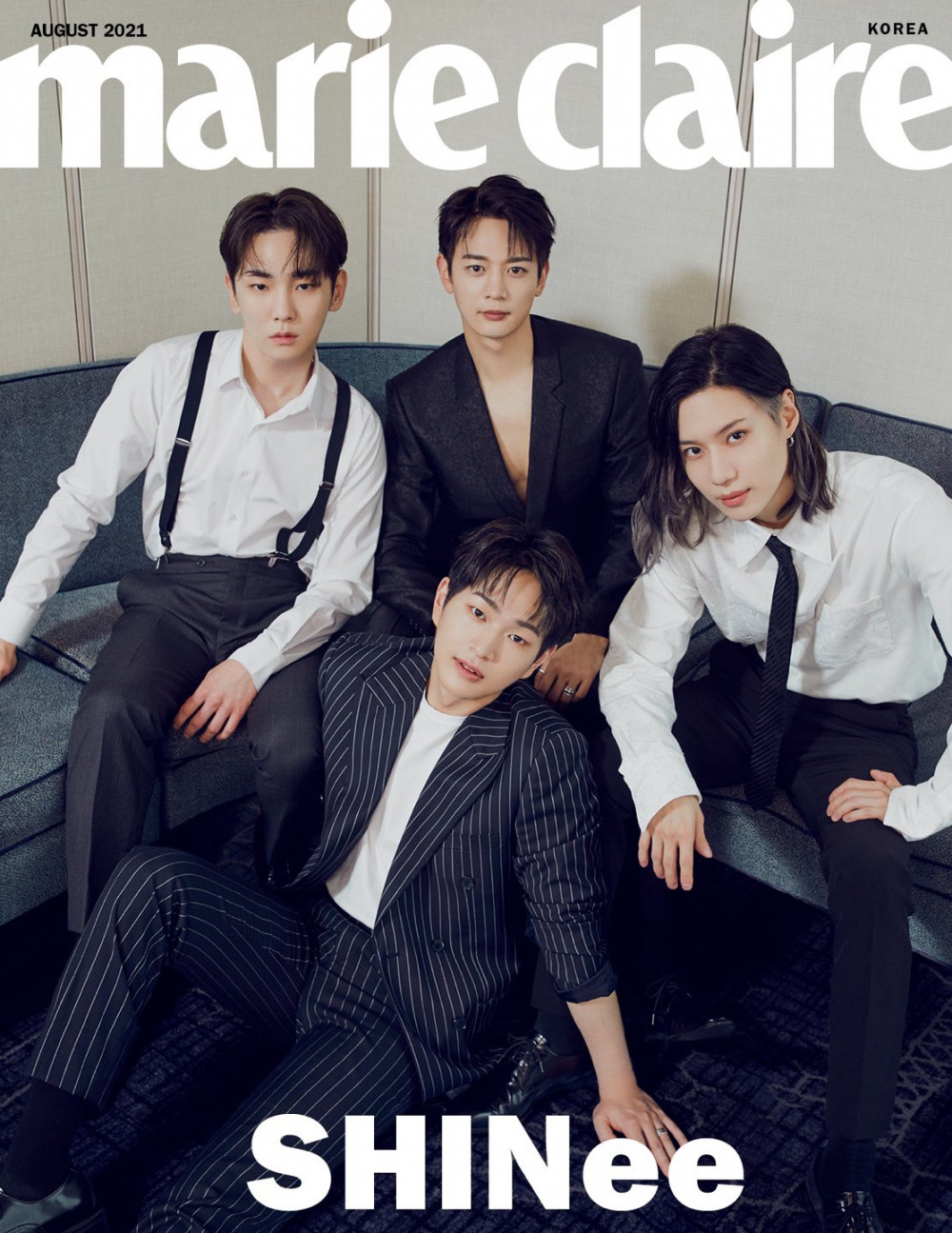 SHINee на обложке журнала «Marie Claire»