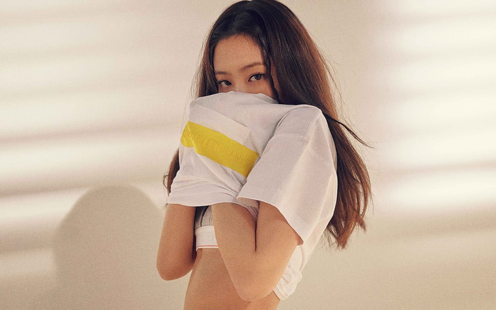 Calvin Klein Japan releases another heart-throbbing sexy photo of  BLACKPINK's Jennie | allkpop