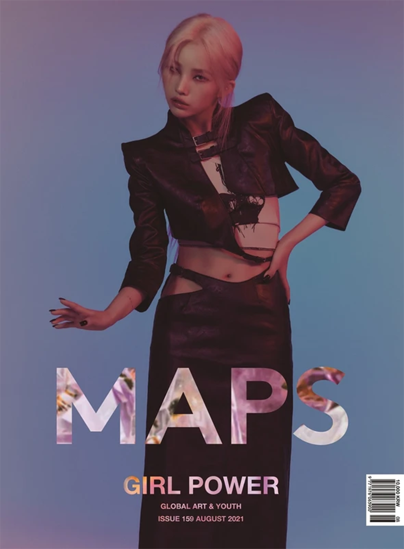 Соён из (G)I-DLE на обложке журнала MAPS